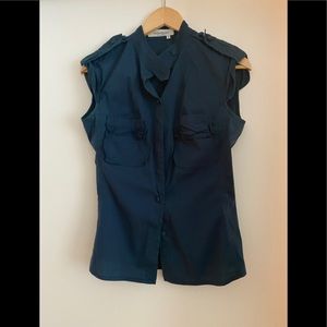 Yves Saint Laurent Sleevless Top
